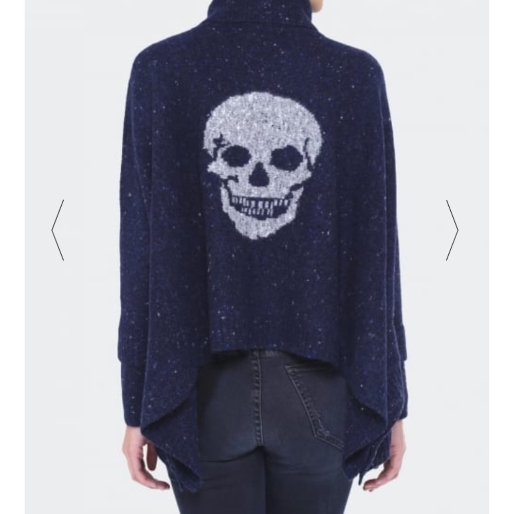 Skull Cashmere 360 Sweater Julia poncho